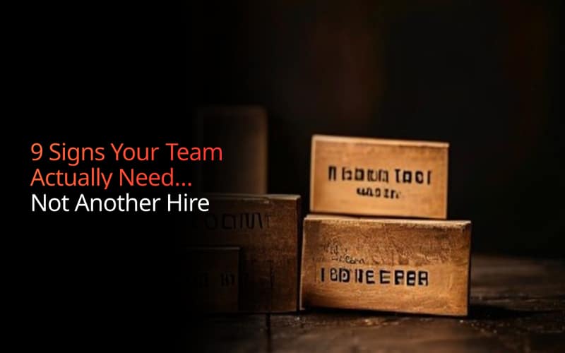 9 Signs Your Team Actually Needs AI Help — Not Another Hire