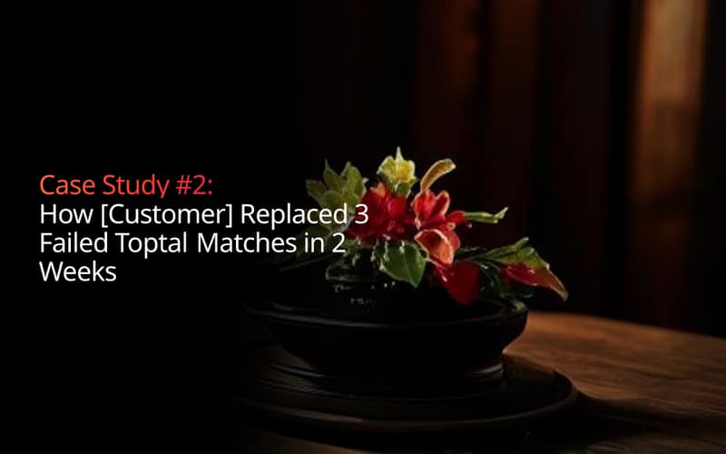 Case Study #2: How [Customer] Replaced 3 Failed Toptal Matches in 2 Weeks