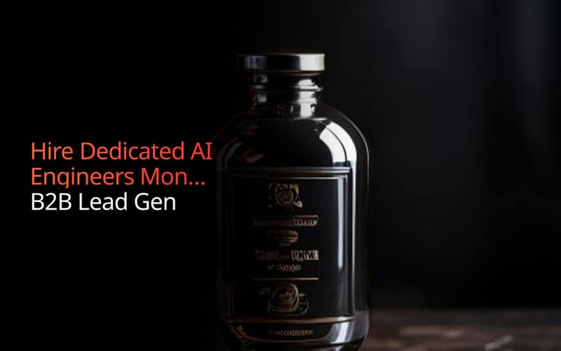 Hire Dedicated AI Engineers Monthly for B2B Lead Gen