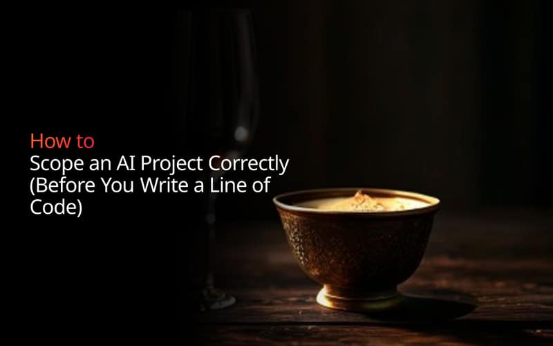 How to Scope an AI Project Correctly (Before You Write a Line of Code)